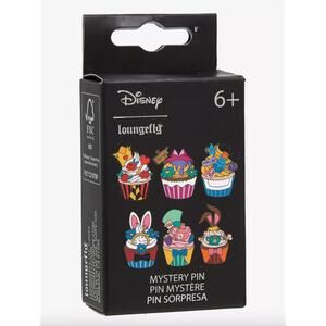 Loungefly Disney Alice In Wonderland Cupcake Blind Box Enamel Pin | NIB